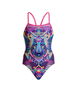 Funkita Women Swimwear WOLF PACK | LADIES SINGLE STRAP ONE PIECE