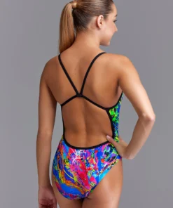 Funkita Girls Swimwear Paint Smash | Girls Single Strap One Piece