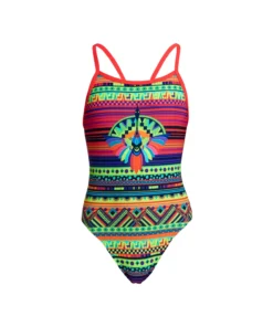 Funkita Girls Swimwear WINGSPAN | GIRLS SINGLE STRAP ONE PIECE