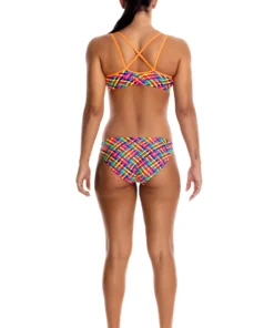Funkita BASKET CASE | LADIES CRISS CROSS TOP Women Swimwear