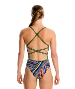 Funkita TRIBAL REVIVAL | GIRLS STRAPPED IN ONE PIECE Girls Swimwear 6 Funkita TRIBAL REVIVAL | GIRLS STRAPPED IN ONE PIECE Girls Swimwear