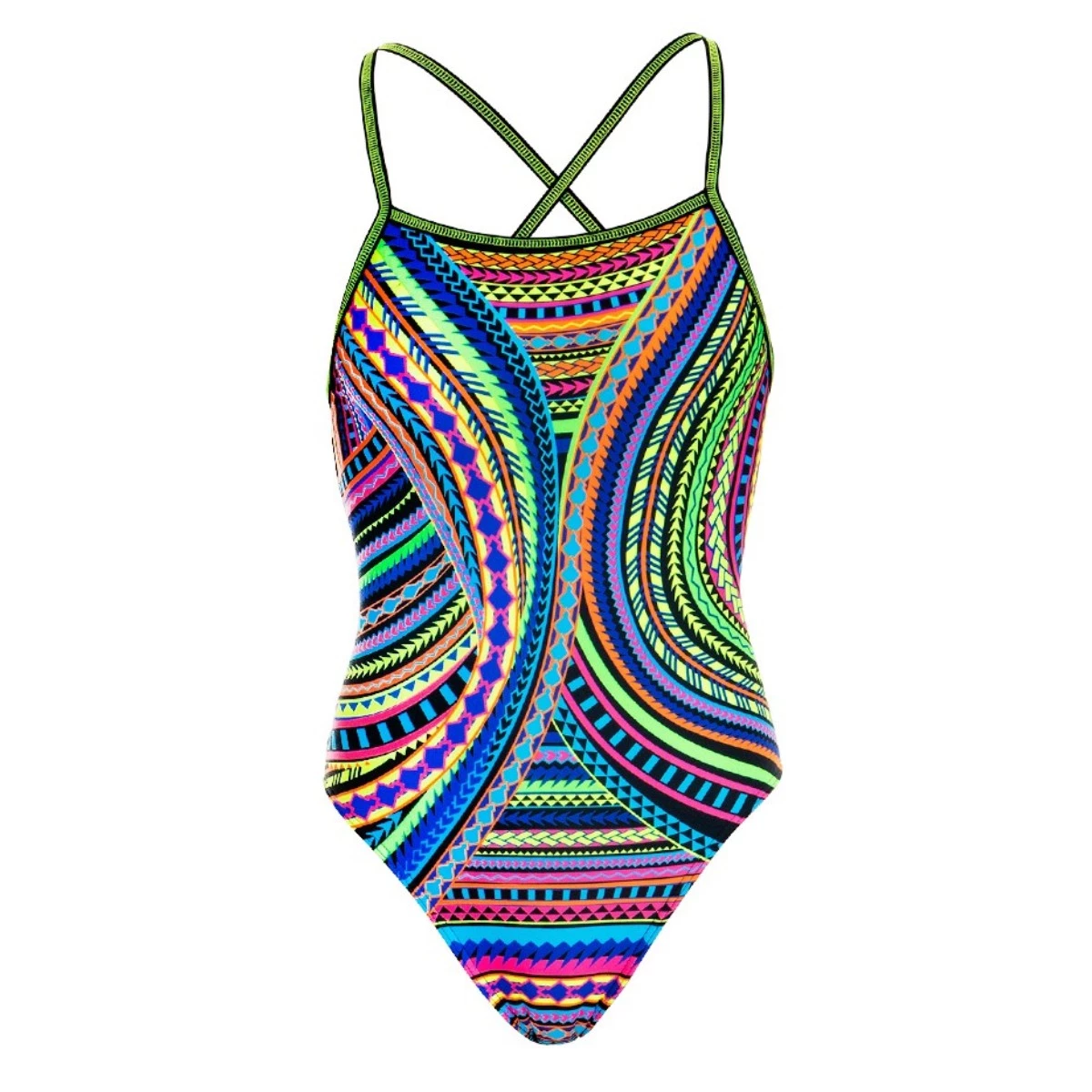 Funkita TRIBAL REVIVAL | GIRLS STRAPPED IN ONE PIECE Girls Swimwear 1 Funkita TRIBAL REVIVAL | GIRLS STRAPPED IN ONE PIECE Girls Swimwear