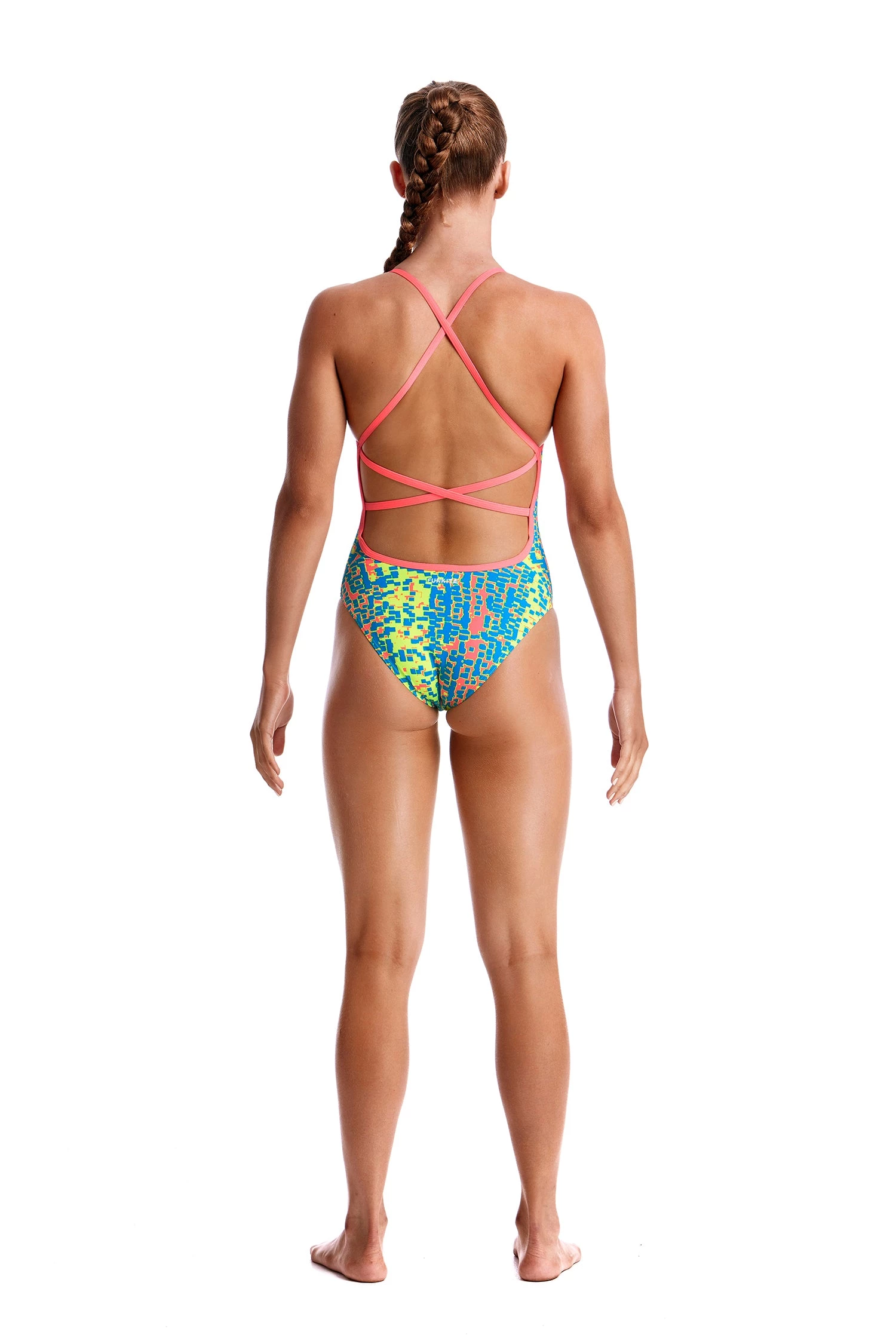 Funkita SECOND SKIN | GIRLS STRAPPED IN ONE PIECE Girls Swimwear 3 Funkita SECOND SKIN | GIRLS STRAPPED IN ONE PIECE Girls Swimwear
