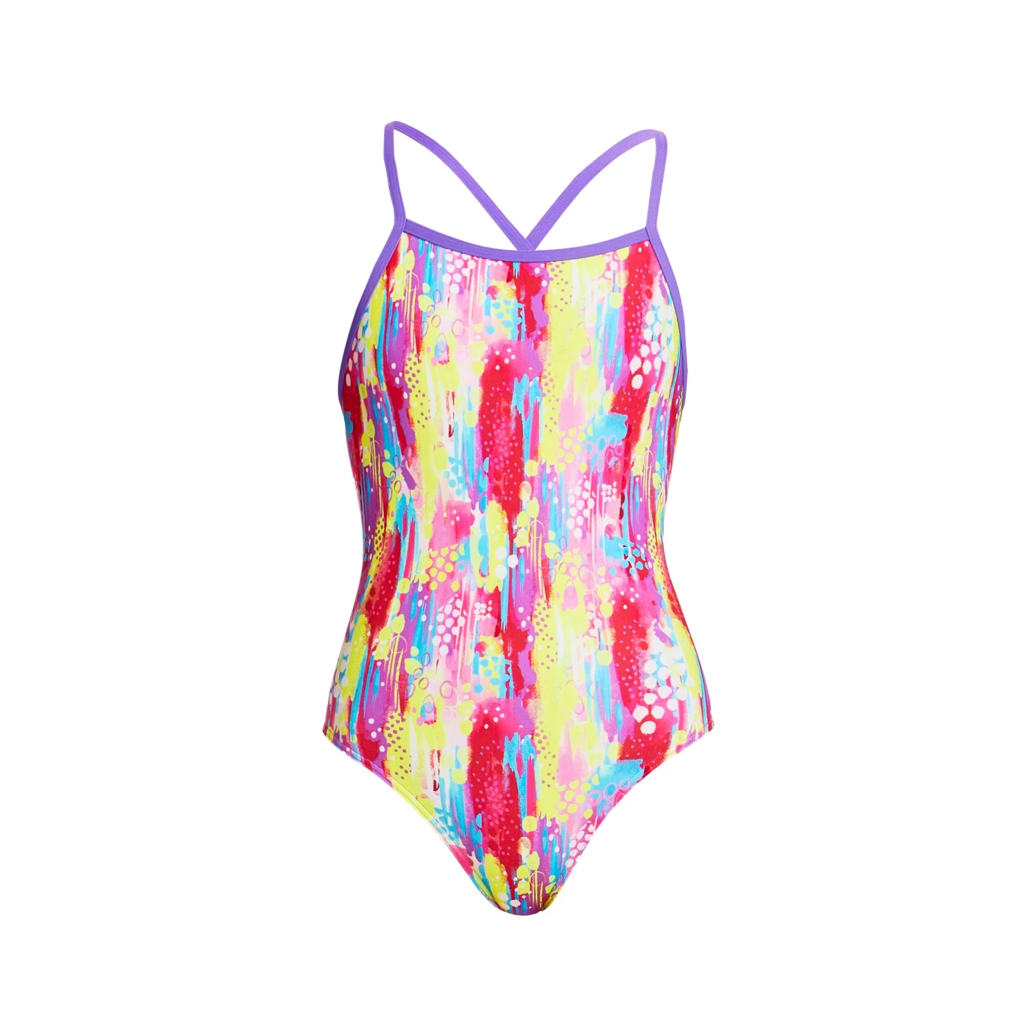 Funkita SPLAT STAT | GIRLS STRAPPED IN ONE PIECE 1 Funkita SPLAT STAT | GIRLS STRAPPED IN ONE PIECE
