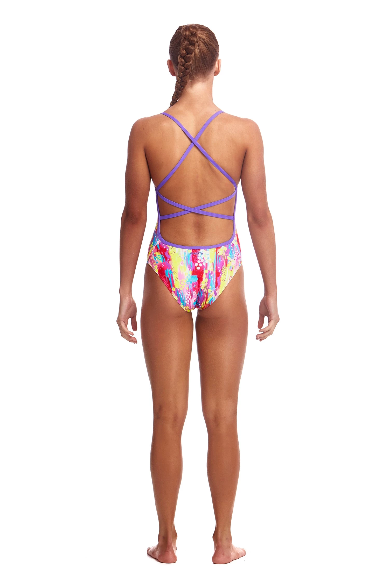 Funkita SPLAT STAT | GIRLS STRAPPED IN ONE PIECE 6 Funkita SPLAT STAT | GIRLS STRAPPED IN ONE PIECE