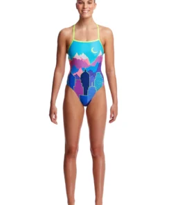 Funkita Metropolis | Ladies Strapped In One Piece Women Swimwear