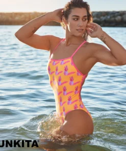 Funkita Women Swimwear Pineapple Punch | Ladies Strapped In One Piece