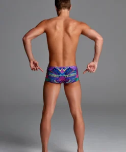 Funky Trunks WOLF PACK | MENS PLAIN FRONT TRUNKS Men Swimwear