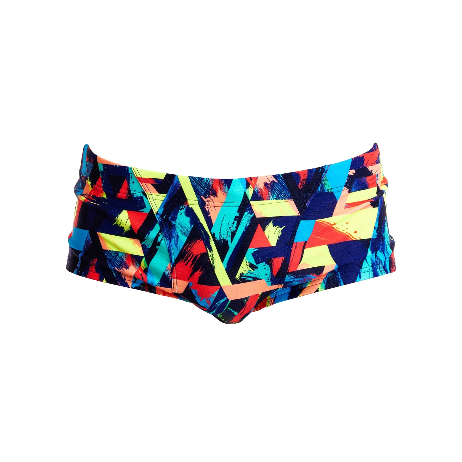 Funky Trunks Blocked Bars | Mens Eco Classic Trunks 1 Funky Trunks Blocked Bars | Mens Eco Classic Trunks