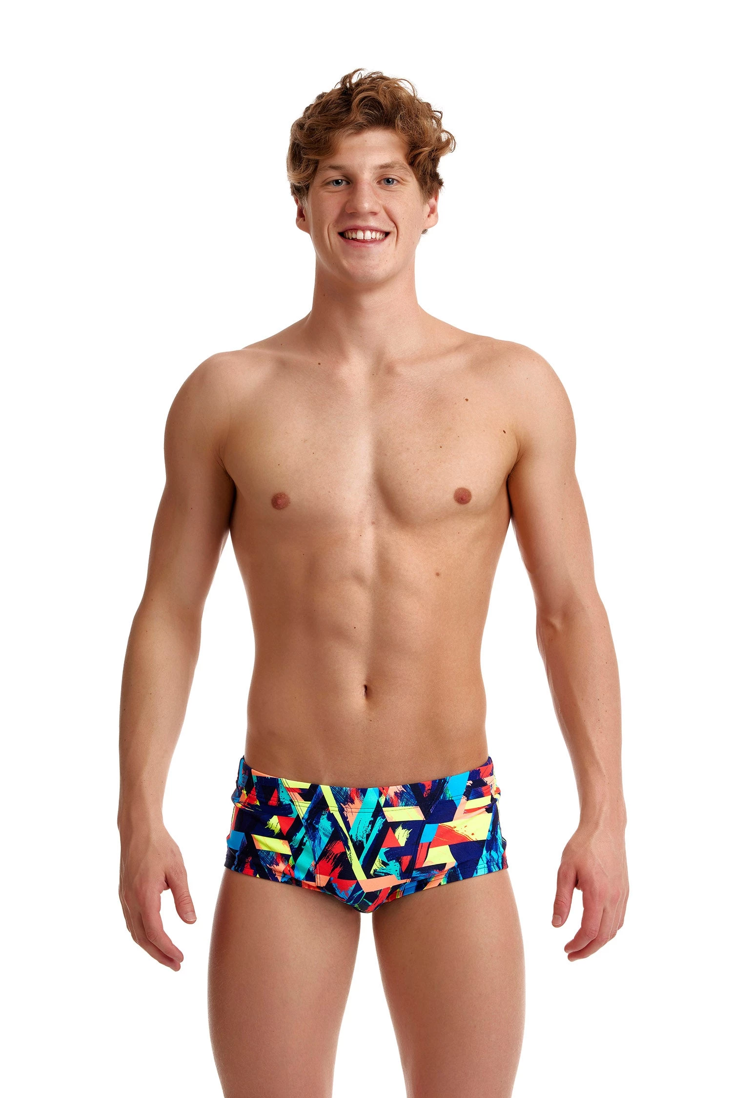 Funky Trunks Blocked Bars | Mens Eco Classic Trunks 6 Funky Trunks Blocked Bars | Mens Eco Classic Trunks