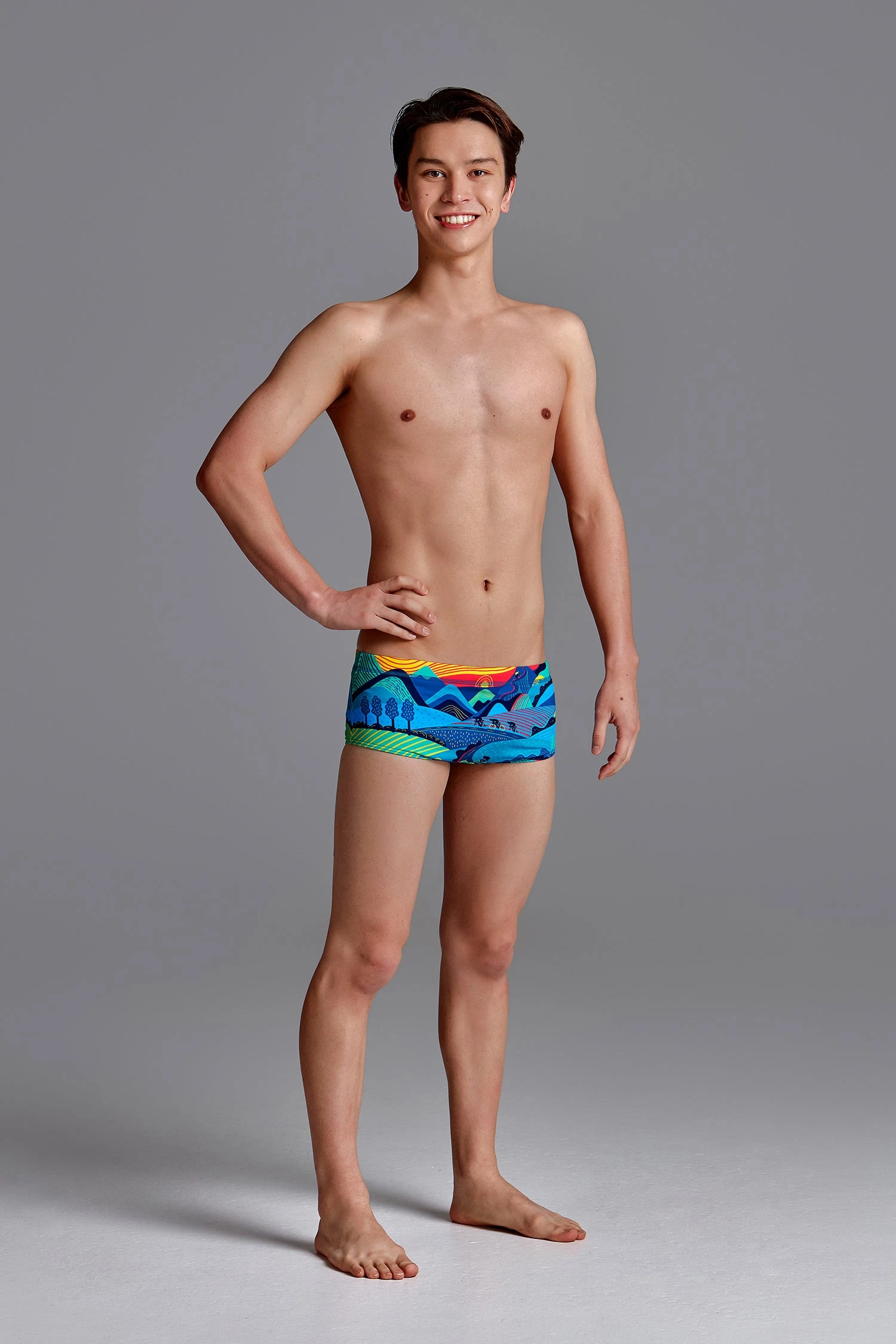 Funky Trunks Boys Swimwear Allez Allez | Boys Classic Trunks 4 Funky Trunks Boys Swimwear Allez Allez | Boys Classic Trunks