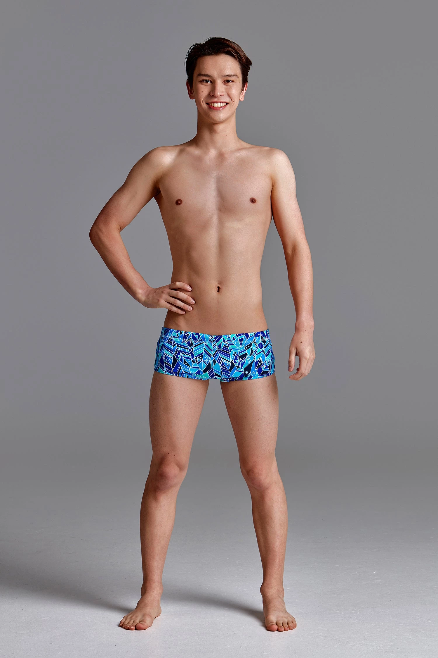 Funky Trunks Boys Swimwear BLUE BIRD | BOYS CLASSIC TRUNKS 2 Funky Trunks Boys Swimwear BLUE BIRD | BOYS CLASSIC TRUNKS