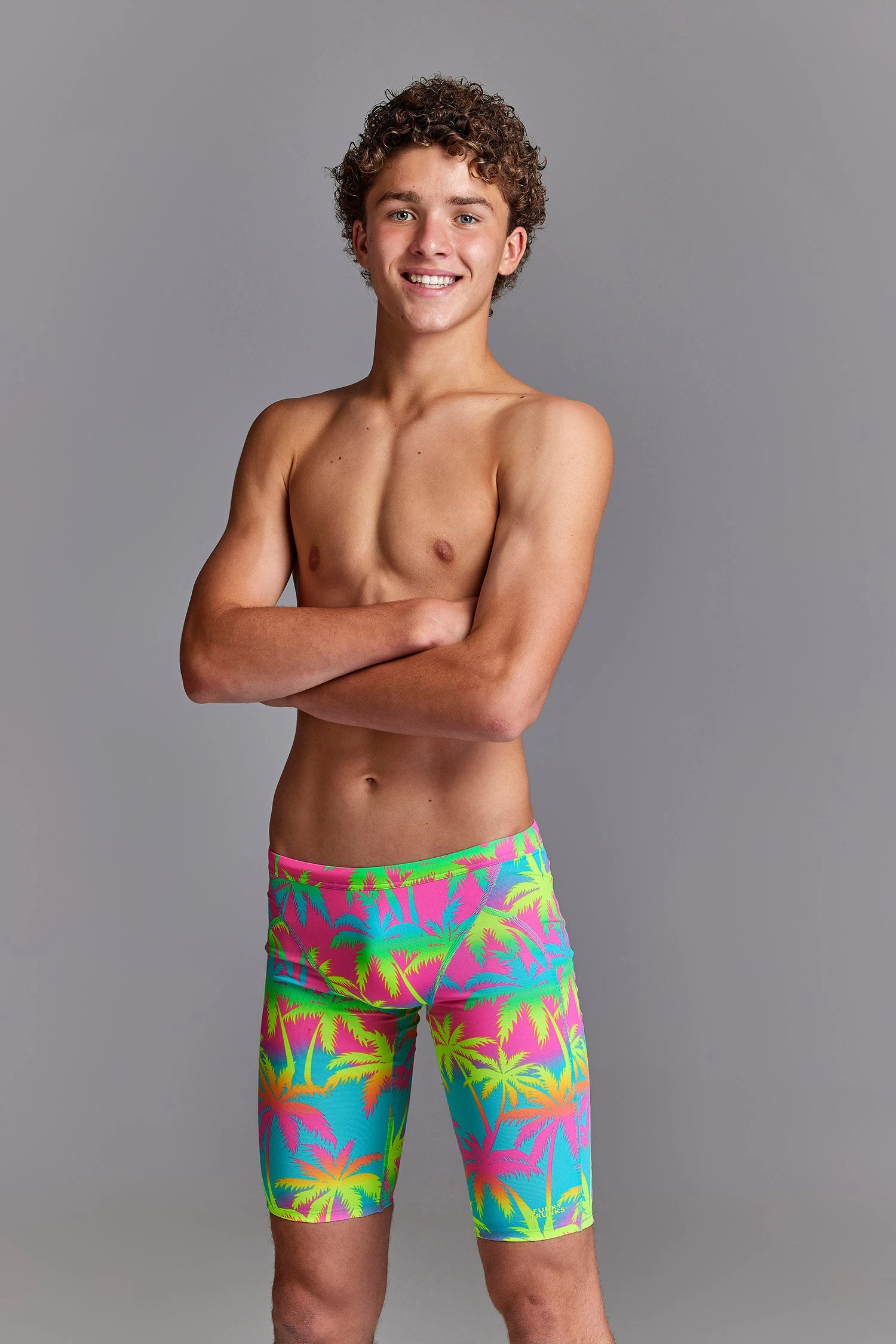 Funky Trunks Hawaiian Heaven | Boys Training Jammers 7 Funky Trunks Hawaiian Heaven | Boys Training Jammers