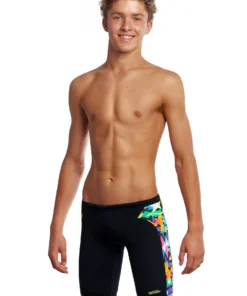 Funky Trunks Paper Cut | Boys Training Jammers