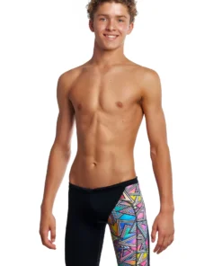 Funky Trunks Boys Swimwear Prism Break | Boys Training Jammers 11 Funky Trunks Boys Swimwear Prism Break | Boys Training Jammers