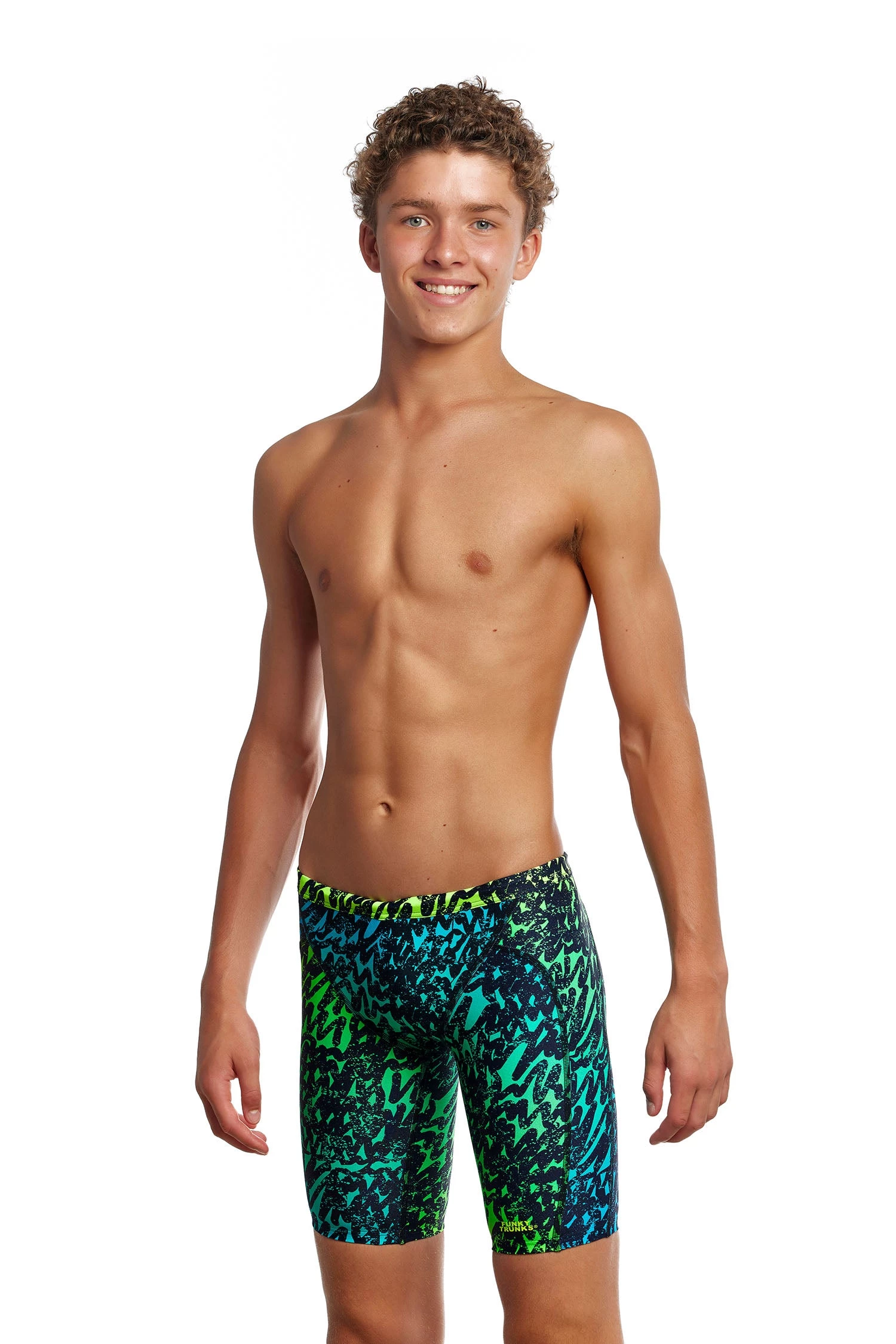 Funky Trunks Spraying Alive | Boys Training Jammers Boys Swimwear 5 Funky Trunks Spraying Alive | Boys Training Jammers Boys Swimwear