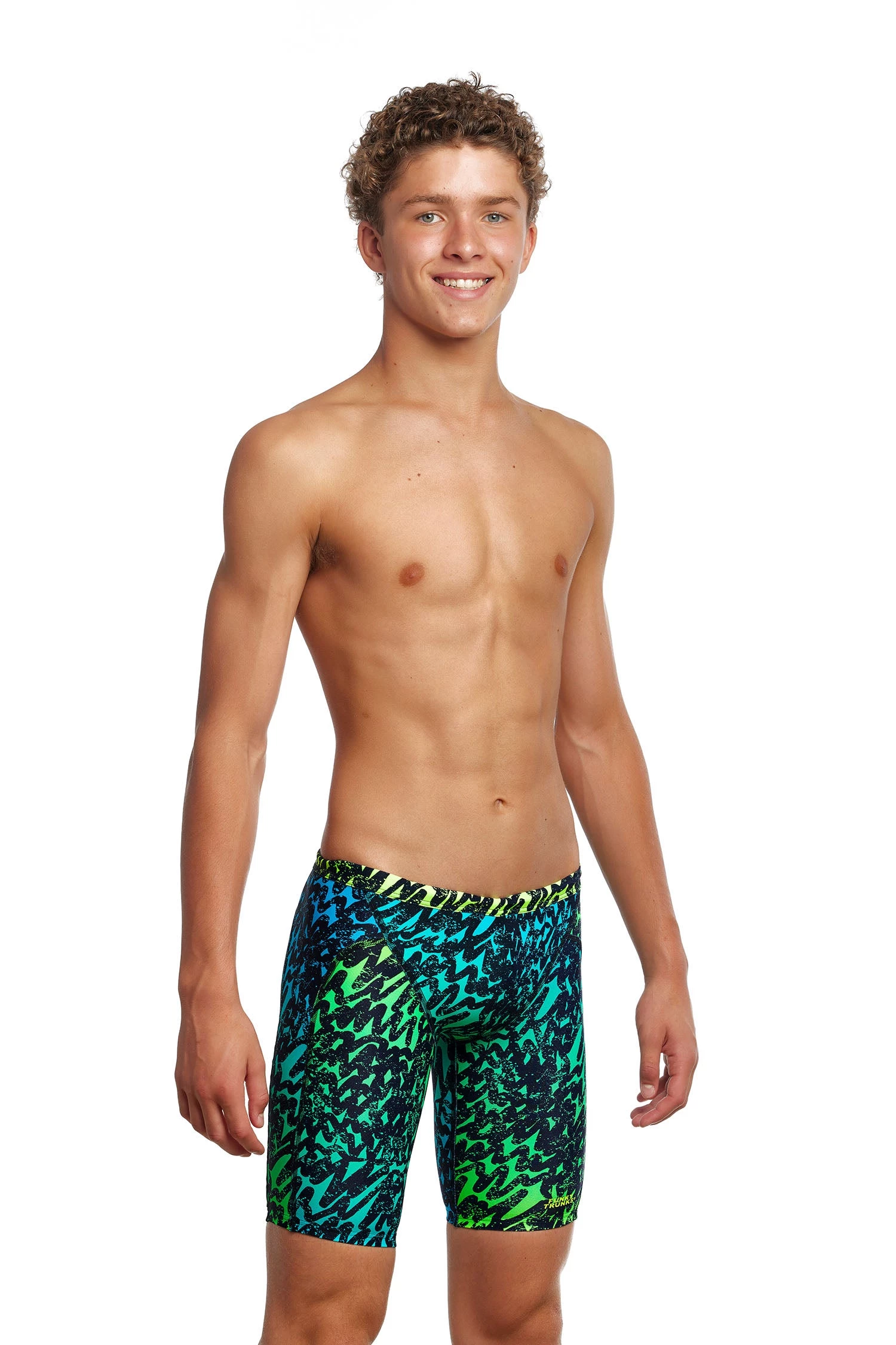 Funky Trunks Spraying Alive | Boys Training Jammers Boys Swimwear 3 Funky Trunks Spraying Alive | Boys Training Jammers Boys Swimwear