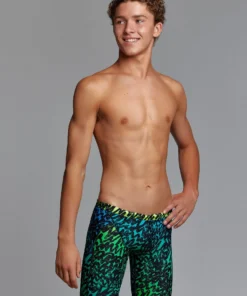 Funky Trunks Spraying Alive | Boys Training Jammers Boys Swimwear 14 Funky Trunks Spraying Alive | Boys Training Jammers Boys Swimwear