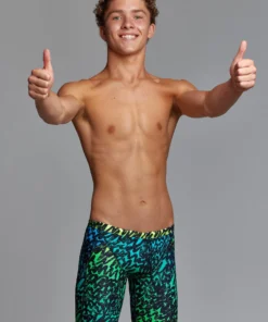Funky Trunks Spraying Alive | Boys Training Jammers Boys Swimwear 13 Funky Trunks Spraying Alive | Boys Training Jammers Boys Swimwear