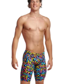 Funky Trunks Brand Galaxy | Mens Training Jammers Men Swimwear