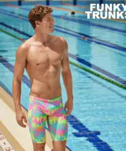 Funky Trunks Hawaiian Heaven | Mens Training Jammers Men Swimwear
