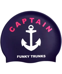 Funky Trunks Swim Caps Captain Funky | Silicone Swimming Caps