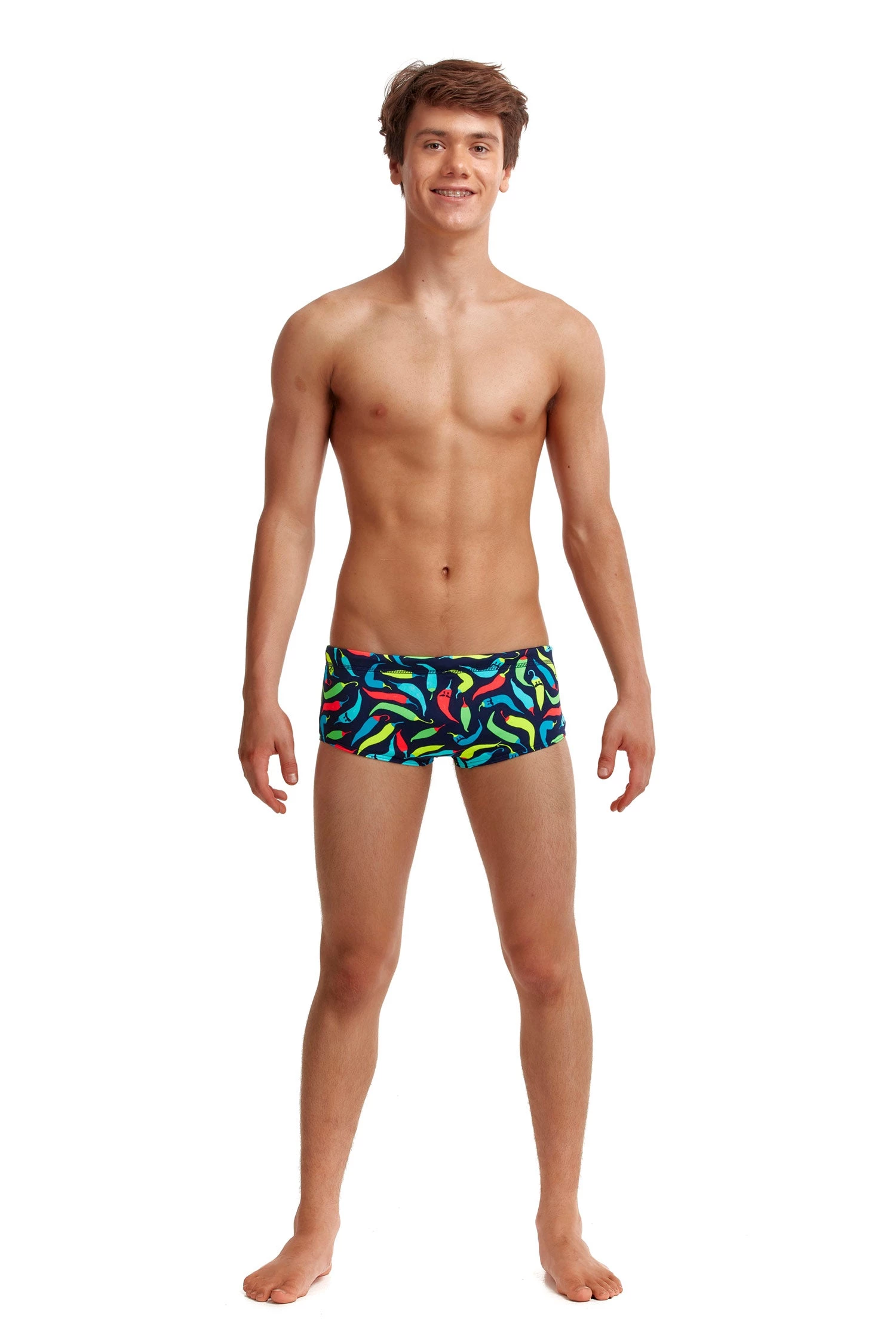 Funky Trunks Boys Swimwear Chilli Boss | Boys Classic Trunks 3 Funky Trunks Boys Swimwear Chilli Boss | Boys Classic Trunks