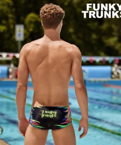 Funky Trunks Pride Power | Mens Sidewinder Trunks Men Swimwear
