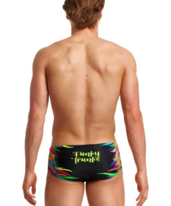 Funky Trunks Pride Power | Mens Sidewinder Trunks Men Swimwear