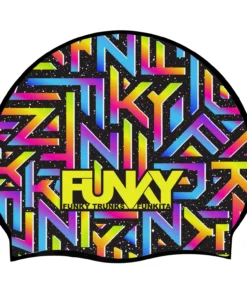 Funky Trunks Brand Galaxy | Silicone Swimming Caps