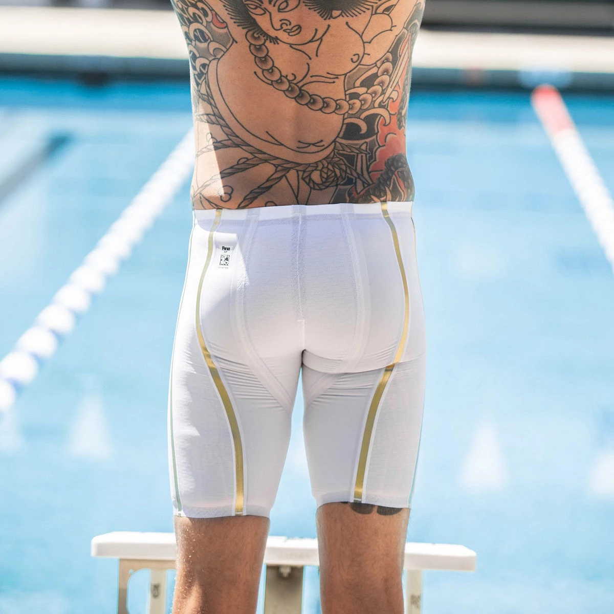 FINIS® Rival Jammer | Elite Technical Racing Suit (Olivia Smoliga-White) 1 FINIS® Rival Jammer | Elite Technical Racing Suit (Olivia Smoliga-White)