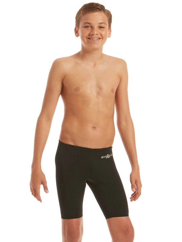 AMANZI Boys Swimwear Acceler8 Jammers | Black 4 AMANZI Boys Swimwear Acceler8 Jammers | Black