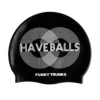 Funky Trunks Swim Caps Have Balls | Silicone Swimming Caps