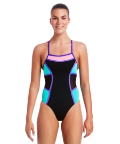 Funkita MINT QUEEN | LADIES COLOUR BLOCK ONE PIECE