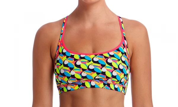 Funkita TOUCAN DO IT | LADIES ECO SPORTS TOP Women Swimwear 4 Funkita TOUCAN DO IT | LADIES ECO SPORTS TOP Women Swimwear